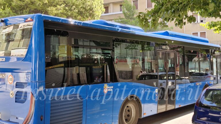 Uno dei nuovi mezzi Ataf Foggia
