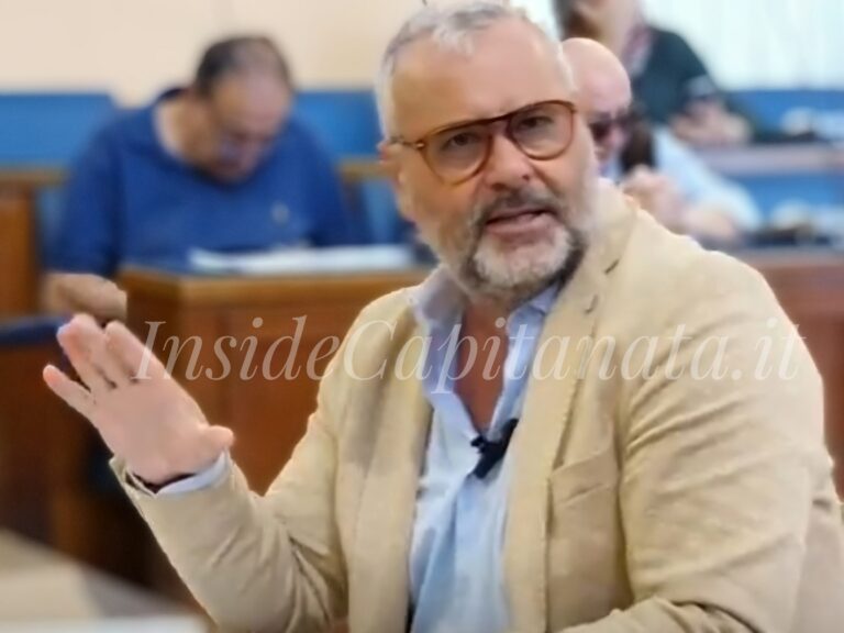 Il Consigliere Comunale Giuseppe Mainiero, crediti: foto di InsideCapitanata.it (RIPRODUZIONE VIETATA)