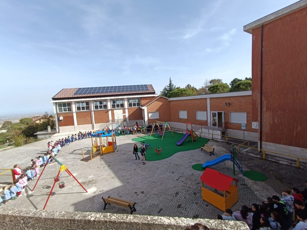Orsara nuovo parco giochi inclusivo