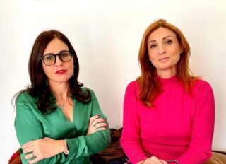 da sinistra Anna Lucia Celentano e Maria Emilia De Martinis