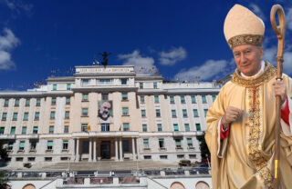 Casa Sollievo card Parolin - 70esimo(2)