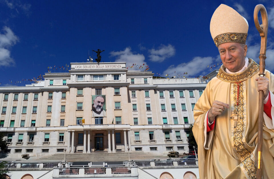 Casa Sollievo card Parolin - 70esimo(2)