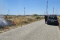 Manfredonia, incendio alla Castellana: sterpaglie in fiamme sulla SP57