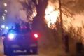 Siponto, incendio tra sterpaglie e canneti: intervento tempestivo dei Vigili del Fuoco