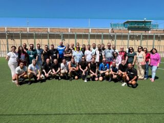 foto gruppo in campo