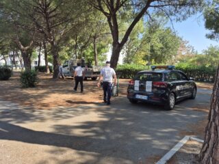 Polizia urbana a Pantanella