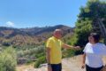 Peschici, Ciliento visita le aree colpite dagli incendi