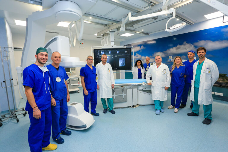 Lo staff di Neuroradiologia e Radiologia Interventistica - Casa Sollievo della Sofferenza